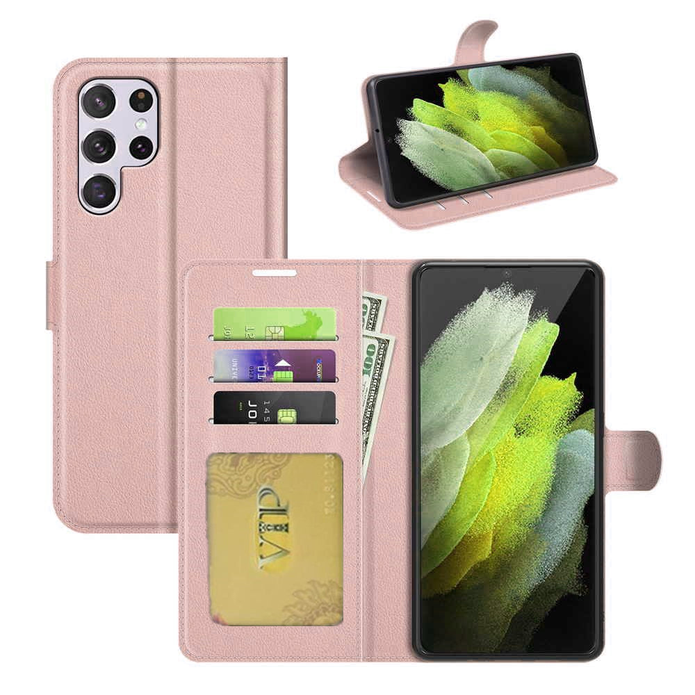 Leather Folio Wallet Case for Samsung Galaxy S24 Ultra Leather Folio Wallet Case for Samsung Galaxy S24 Ultra